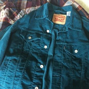Levi’s Deep Teal Corduroy Jacket